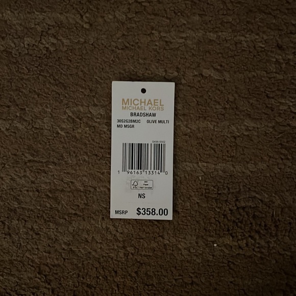 Michael Kors Woven Bradshaw - two tone green - Picture 5 of 5